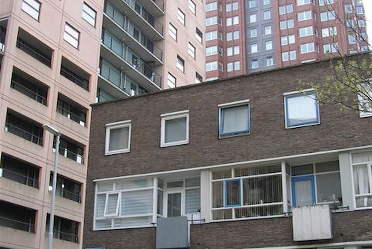 Winkelpand - Rotterdam - Pannekoekstraat 101a en 103a  / Nieuwemarkt 24 en 25