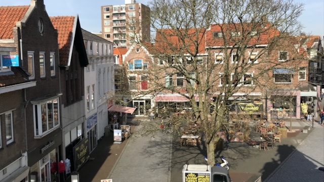Straatzicht vanuit Walstraat